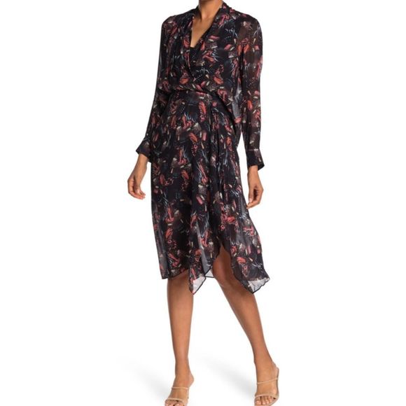 All Saints ‘Valero’ Flutter Dress - Picture 4 of 10